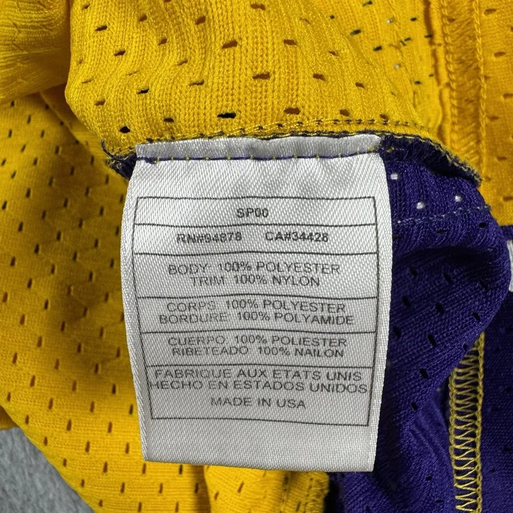 VTG 2000's Nike Kobe Bryant #8 Lakers NBA Gold Jersey Stitched Made In USA XL